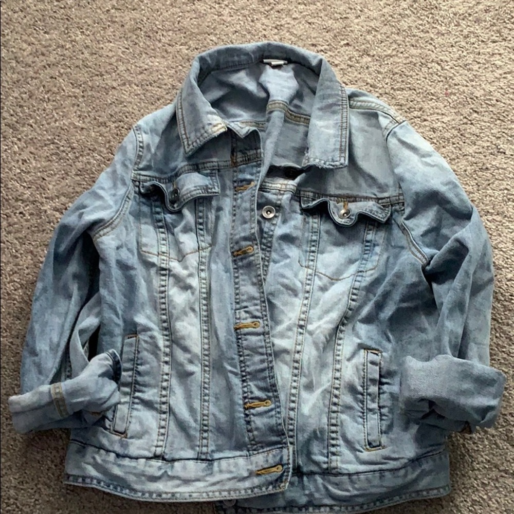 Distressed jean jacket from target!
